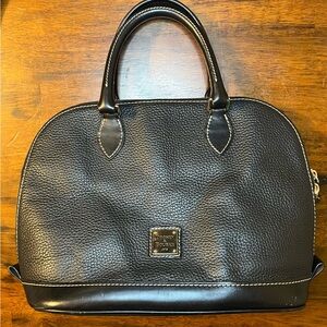 Dooney & Bourke Black Pebble Grain Purse